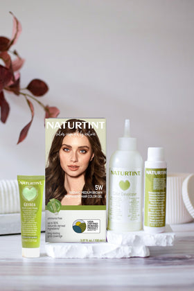 Naturtint 5W Radiant Medium Brown Hair Color application instructions