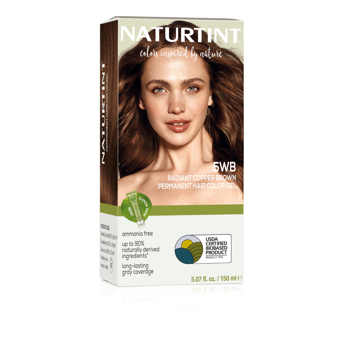 Naturtint 5WB Radiant Copper Brown Hair Color packaging front view