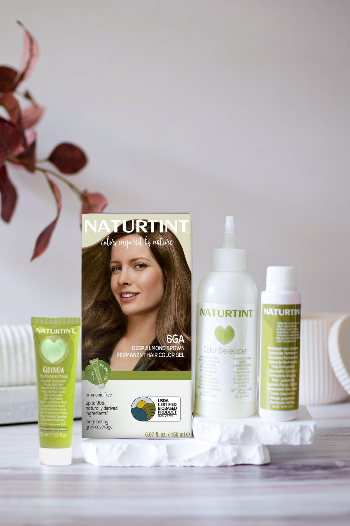 Naturtint 6GA packaging showing ingredients and instructions
