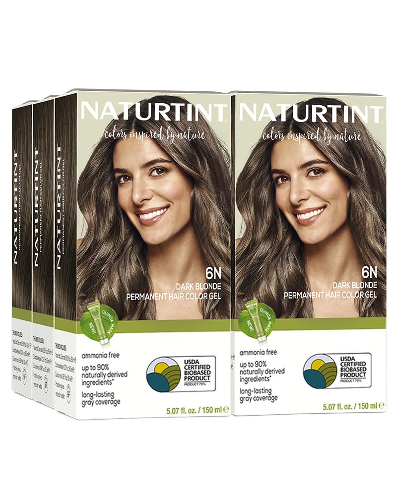 Naturtint 6N Dark Blonde Hair Color Pack of 6 front view