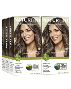 Naturtint 6N Dark Blonde Hair Color Pack of 6 front view