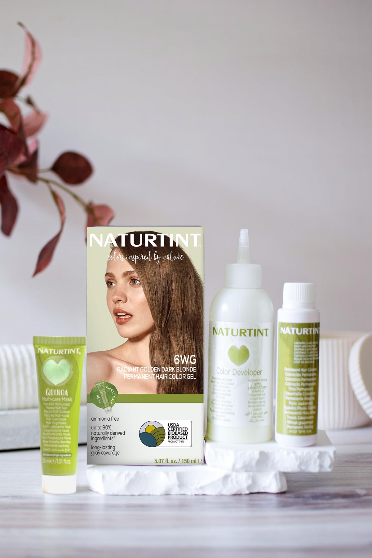 Naturtint 6WG packaging showing ingredients list