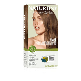 Naturtint 6WG Radiant Golden Dark Blonde Hair Colour front view
