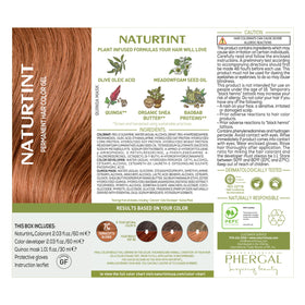 Naturtint 7C Terracotta Blonde Hair Color packaging details