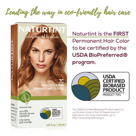 Naturtint 7C Terracotta Blonde Hair Colour ingredients list