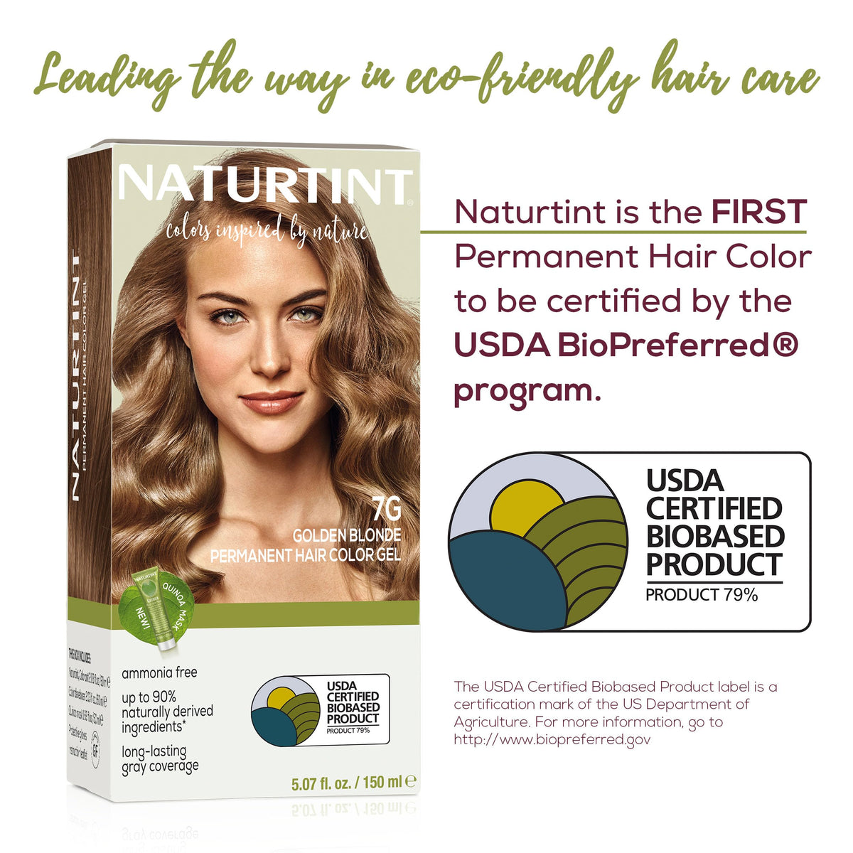 Naturtint 7G Golden Blonde Hair Color ingredients list