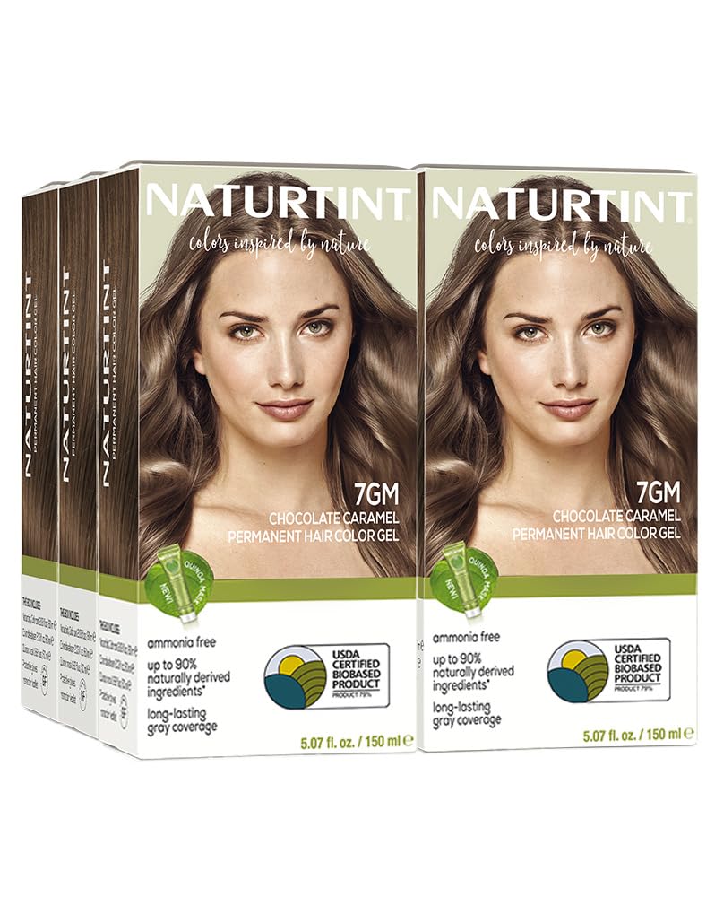 Naturtint 7GM Chocolate Caramel Permanent Hair Color front view