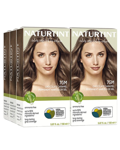 Naturtint 7GM Chocolate Caramel Permanent Hair Color front view