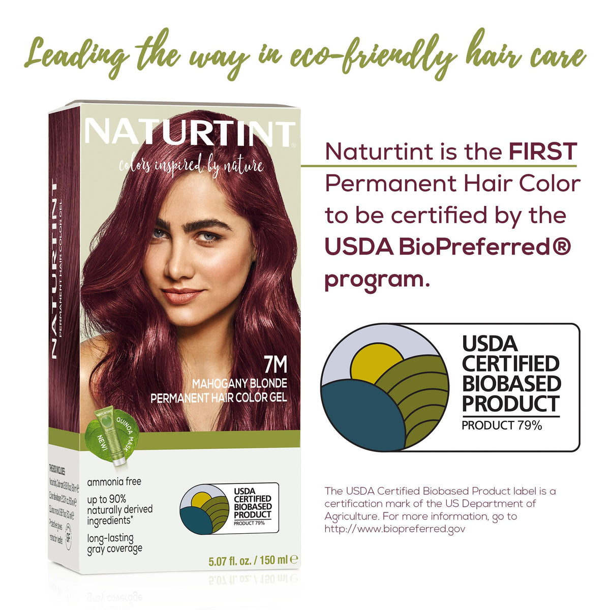 Naturtint 7M Mahogany Blonde hair color ingredients list