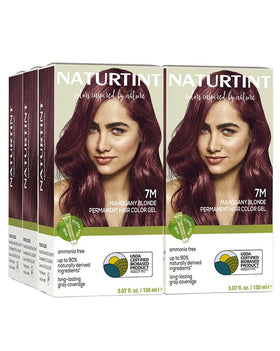 Naturtint 7M Mahogany Blonde Permanent Hair Color pack front view