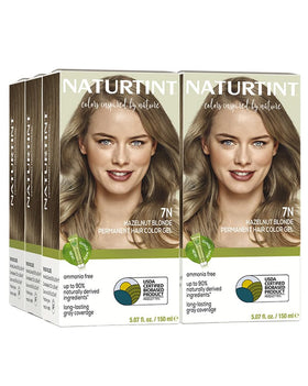 Naturtint 7N Hazelnut Blonde Permanent Hair Color front view