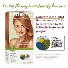 Naturtint 8C Copper Blonde packaging details