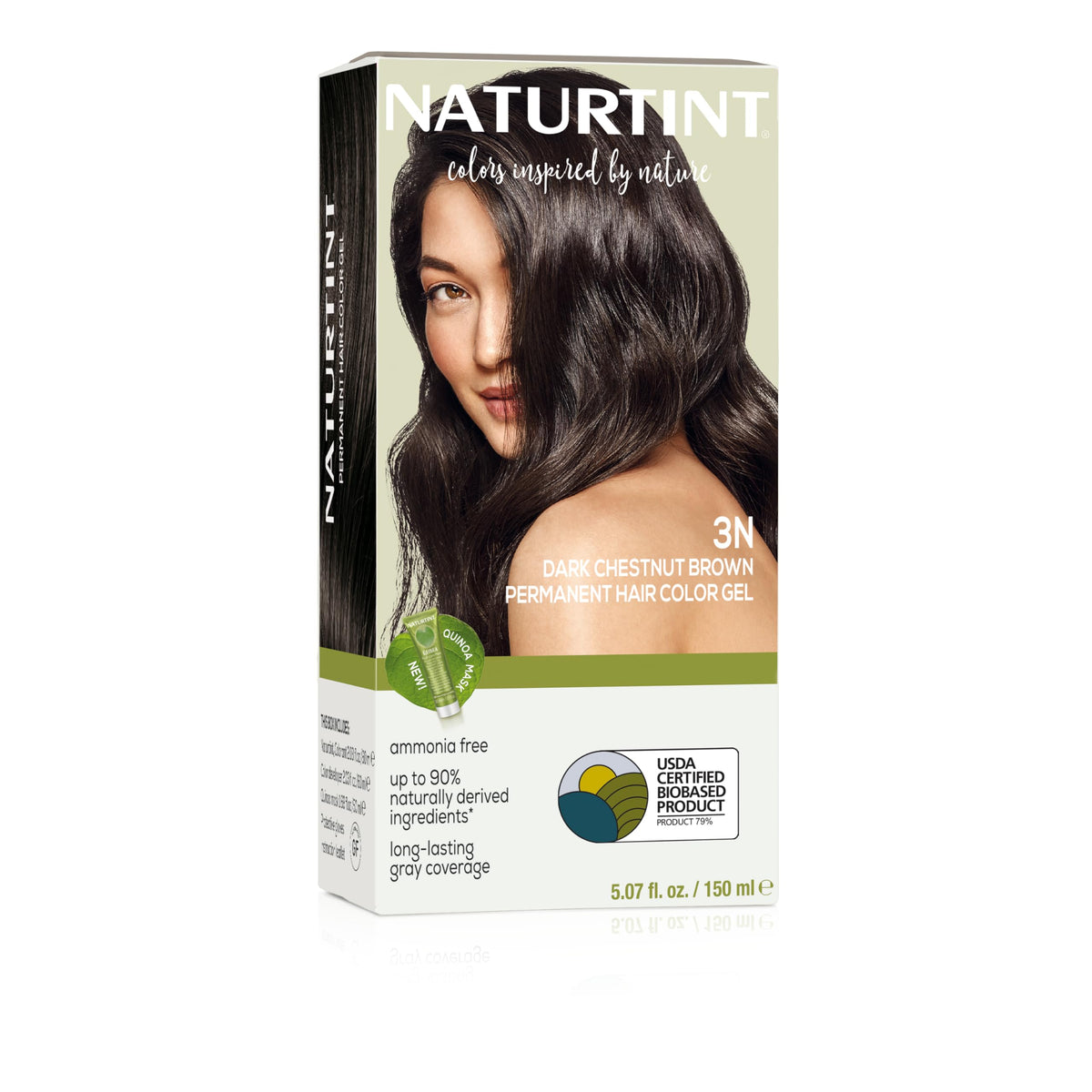 Naturtint Dark Chestnut Brown Hair Color packaging front view