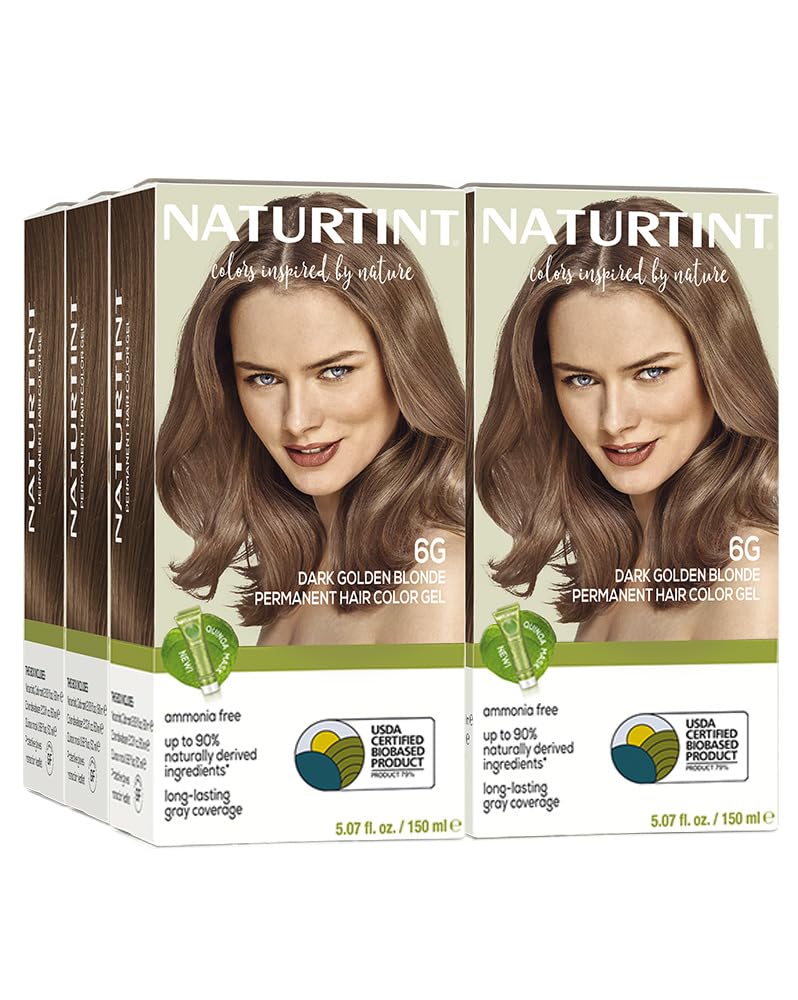 Naturtint Dark Golden Blonde Permanent Hair Color pack front view