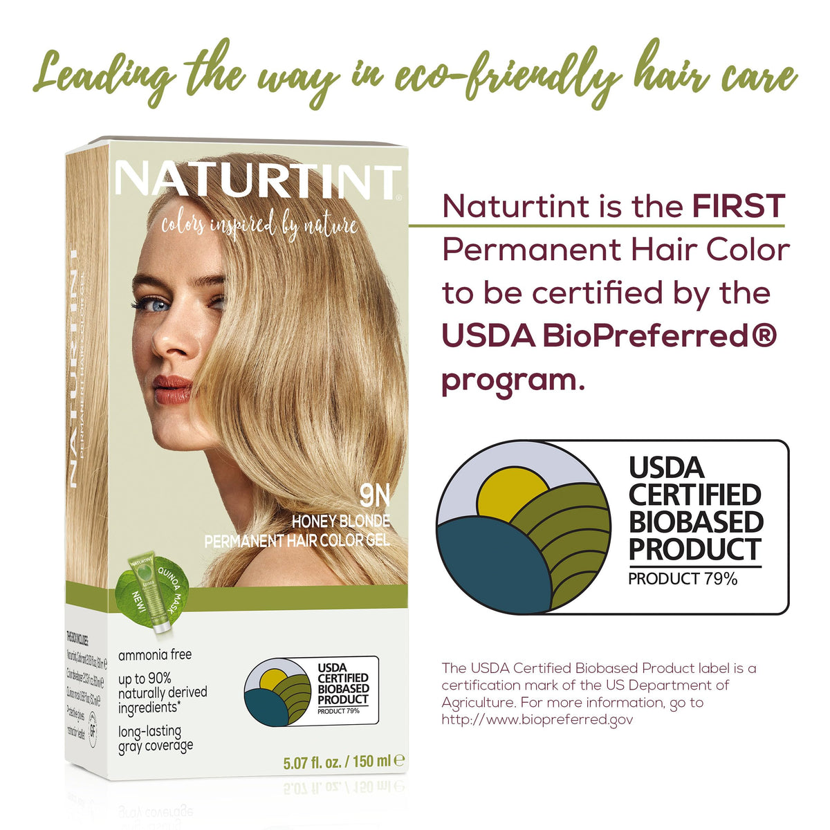 Naturtint hair color application process