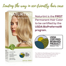 Naturtint hair color application process