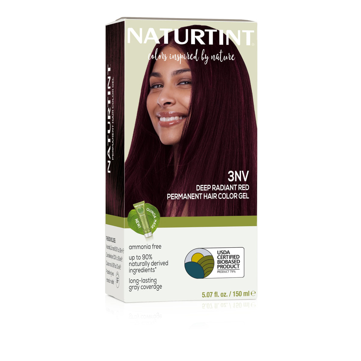 Naturtint Radiant Red Permanent Hair Color 240g front view