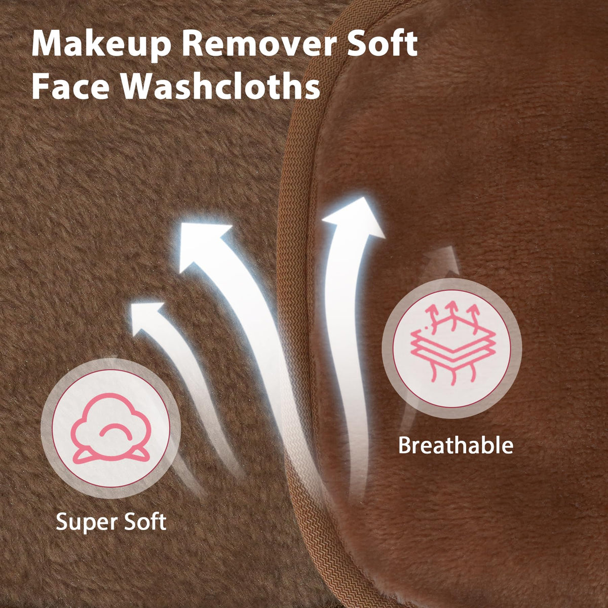 Natwag Makeup Remover Cloth displayed in a travel bag