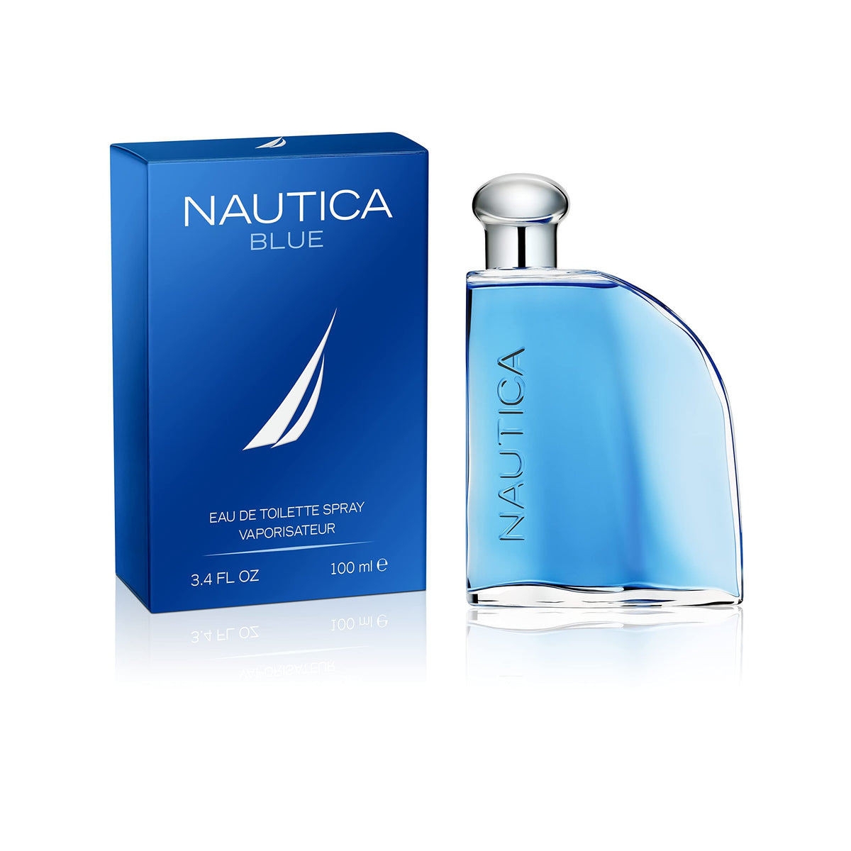 Nautica Blue Eau de Toilette bottle side view
