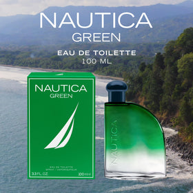 Nautica Color Green Eau de Toilette lifestyle scene
