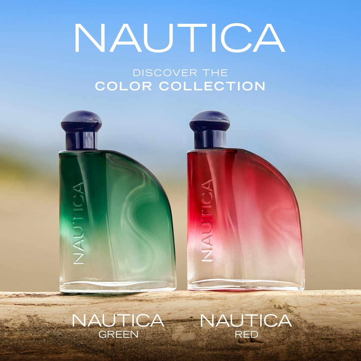 Nautica Color Red Eau de Toilette lifestyle scene