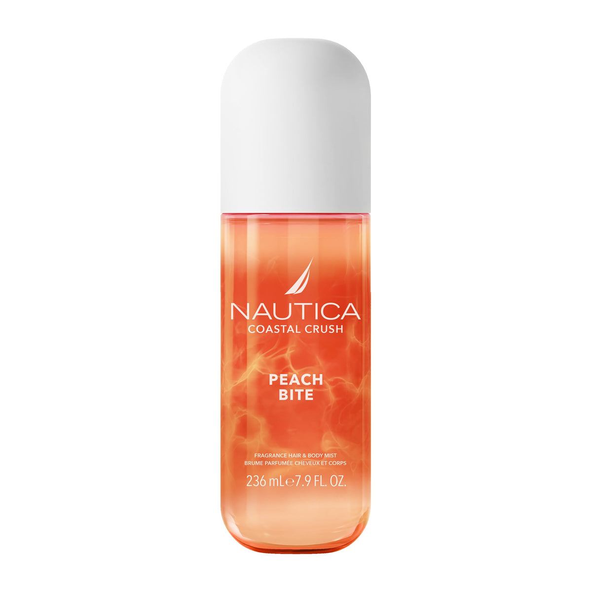 Nautica Peach Bite Body Mist 8oz front view