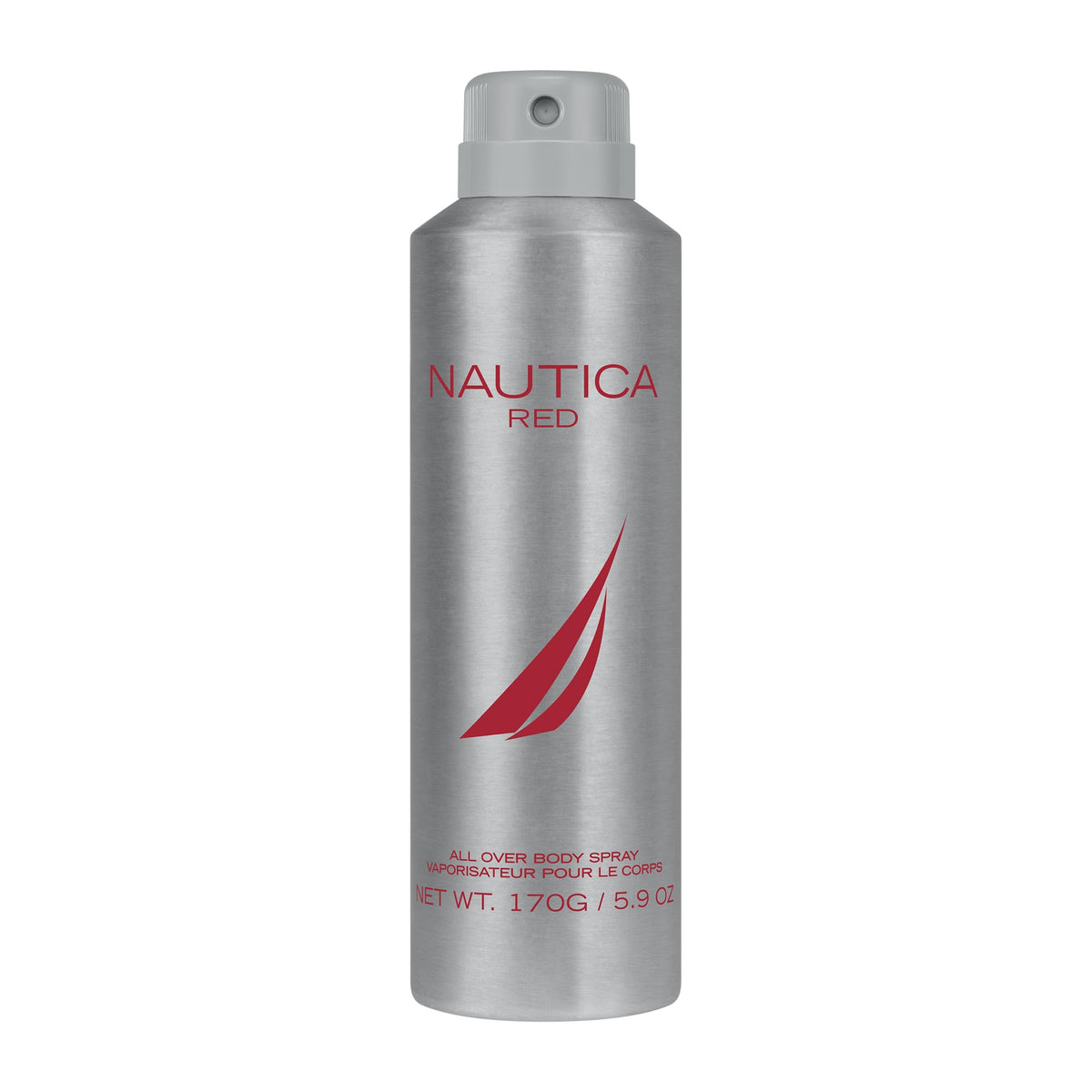 Nautica Red Deodorizing Body Spray 6.0oz front view
