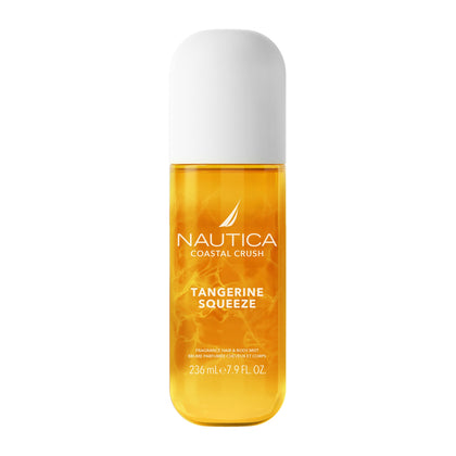 Nautica Tangerine Squeeze Body Mist 8oz front view