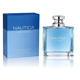 Nautica Voyage Eau De Toilette Spray for Men 3.4 oz front view