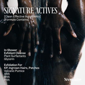 Nécessaire Body Exfoliator Eucalyptus with eucalyptus leaves