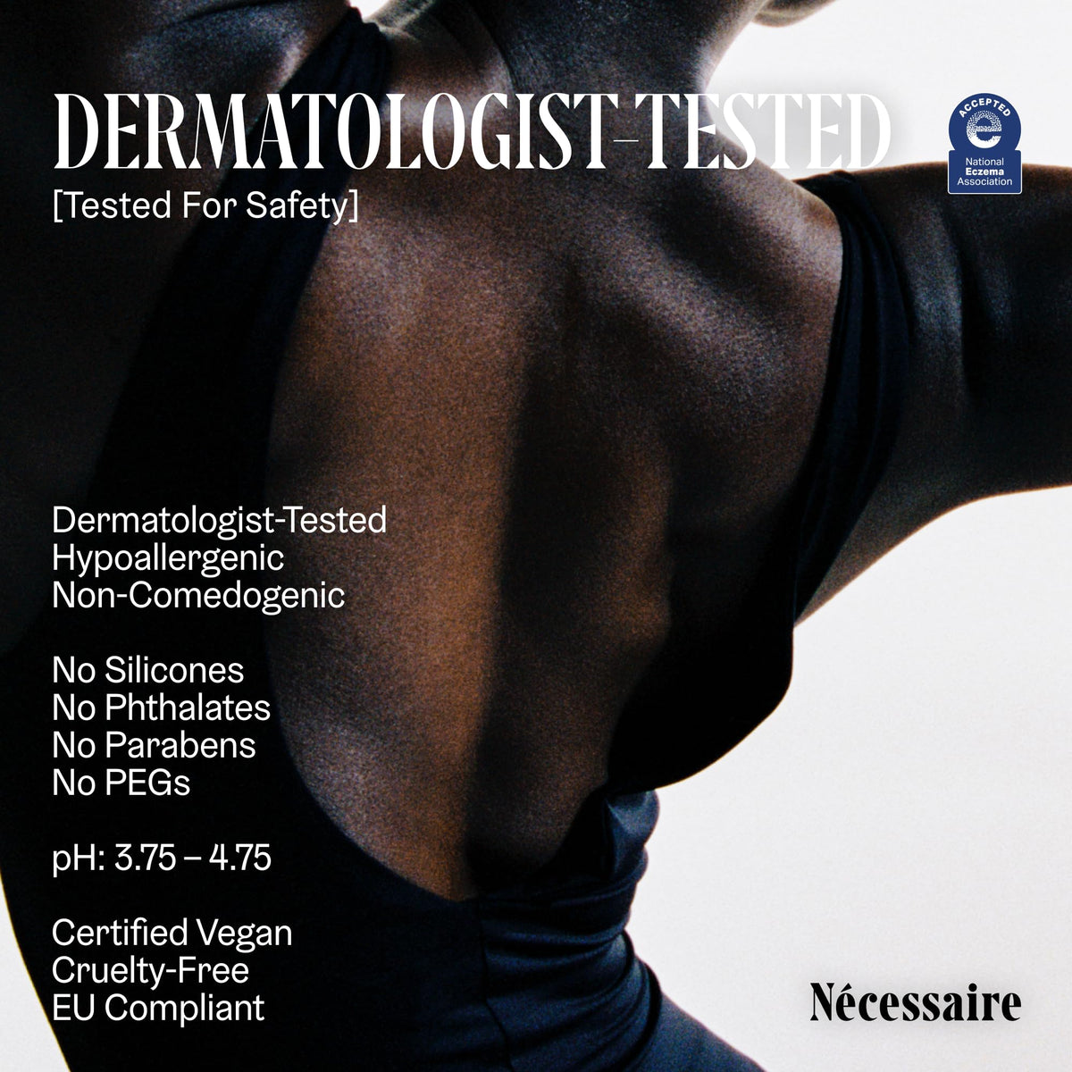 Nécessaire Body Serum in a bathroom setting