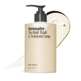 Nécessaire Body Wash Mini Cyprès-Citronné front view with pump