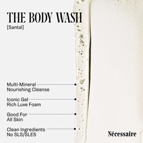 Nécessaire Body Wash Santal bottle side view