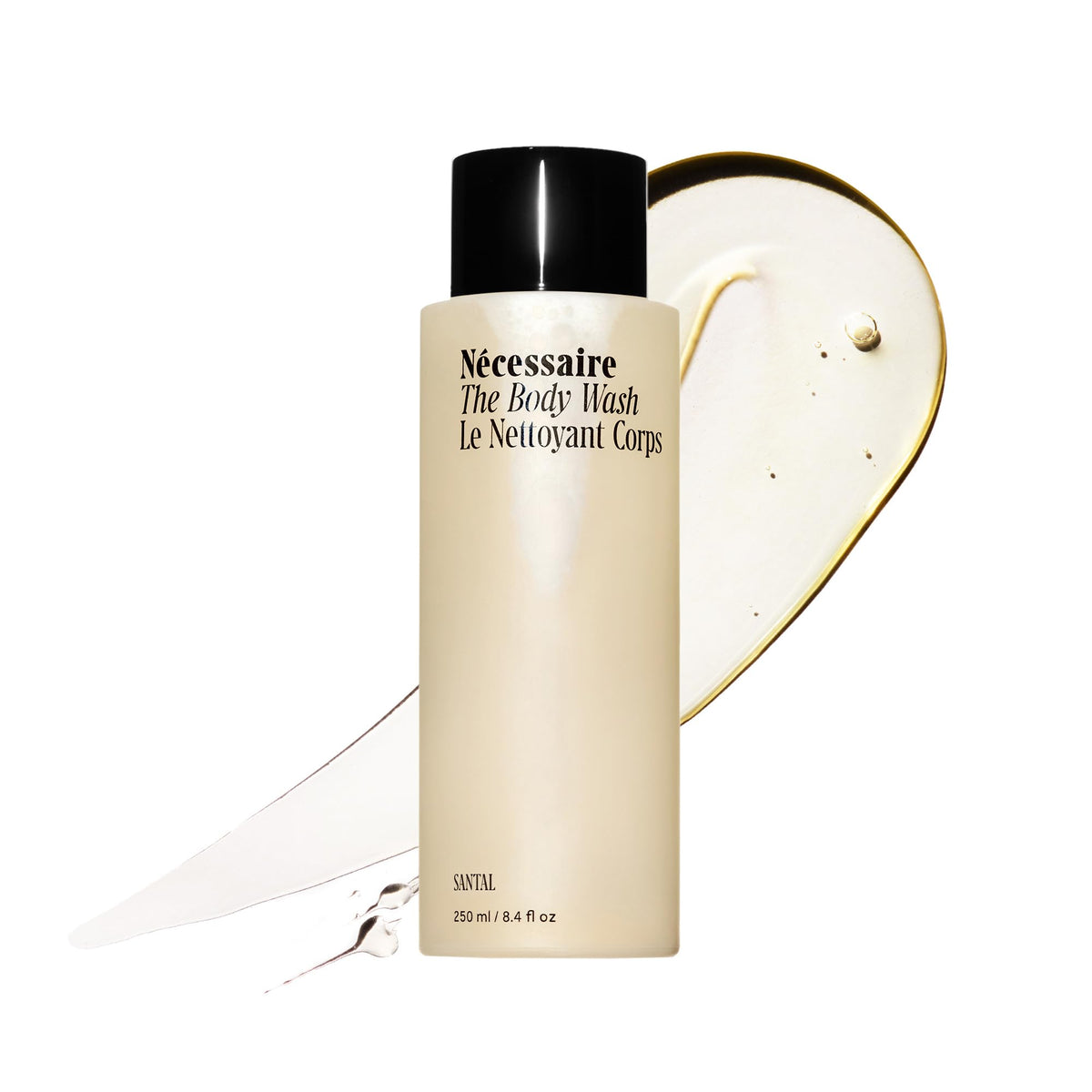 Nécessaire Body Wash Santal front view with pump