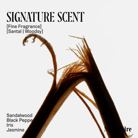 Nécessaire Body Wash Santal texture on hand