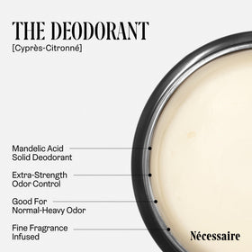 Nécessaire Deodorant Cyprès-Citronné texture close-up