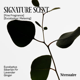 Nécessaire Eucalyptus Body Wash texture on hand