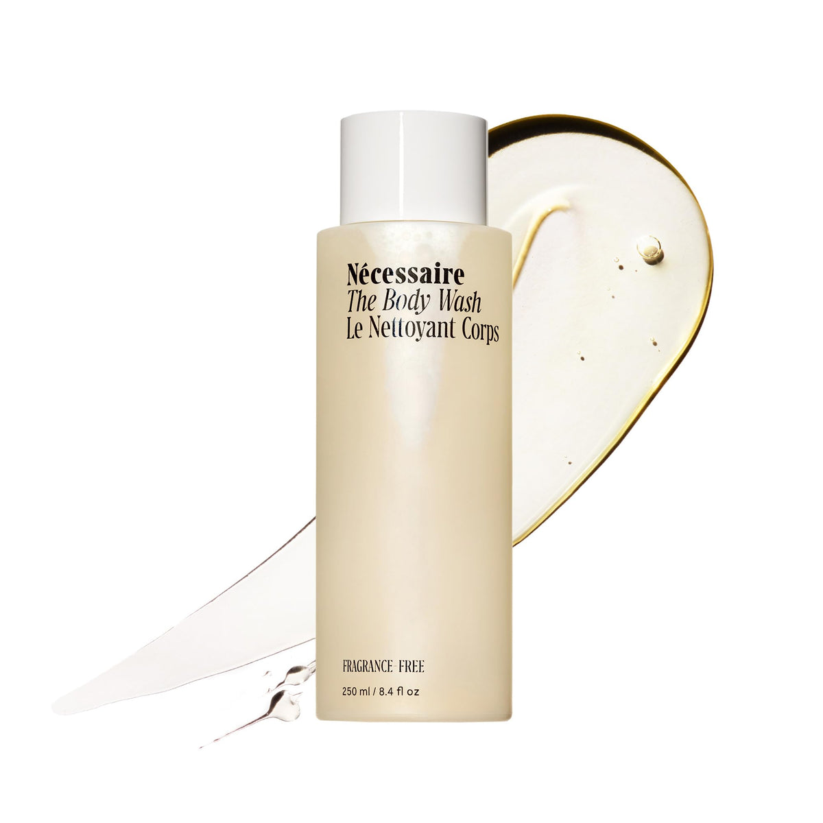 Nécessaire Fragrance Free Body Wash front view 372g