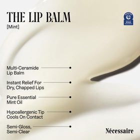 Nécessaire Lip Balm tube with mint essential oil