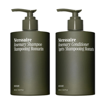 Nécessaire Rosemary Hair Duo Shampoo and Conditioner set front view