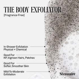 Nécessaire The Body Exfoliator Fragrance Free back view