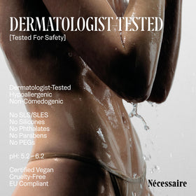 Nécessaire The Body Exfoliator Fragrance Free texture close-up