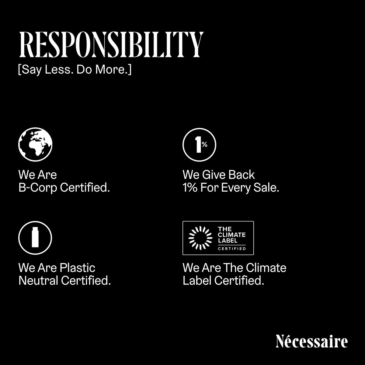Nécessaire The Deodorant Gel 5% AHA in hand for application