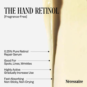 Nécessaire The Hand Retinol Serum close-up of the balm texture