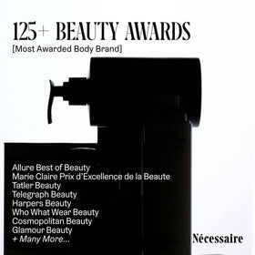 Nécessaire The Hand Retinol Serum with other hand care products