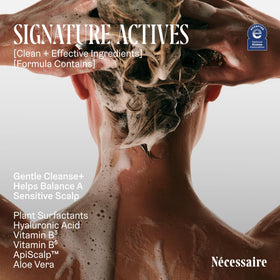 Nécessaire The Shampoo 340g side view showing bottle design