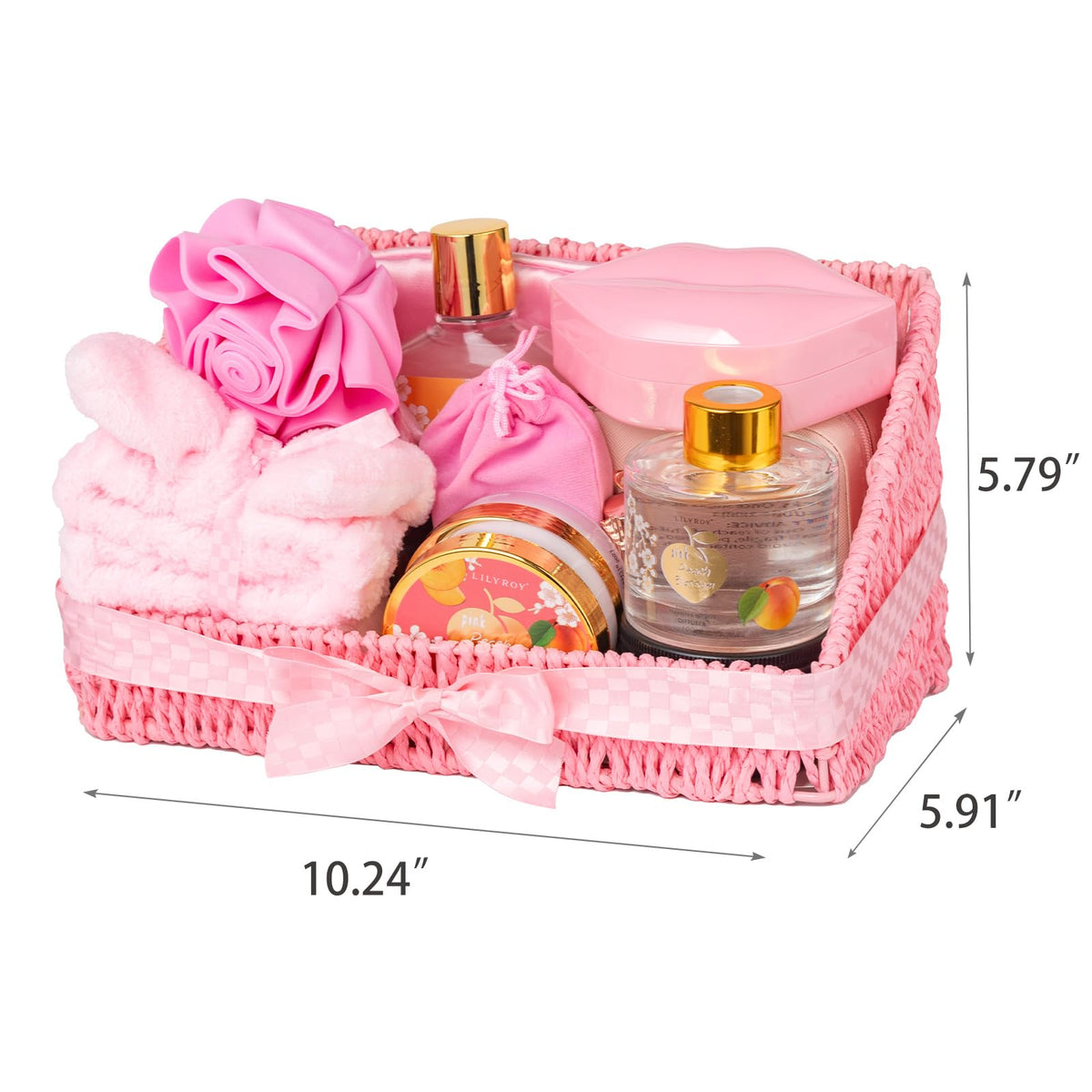 Necklace and Keychain from LILY ROY spa gift set