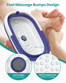 Nekteck foot bath with pumice stone for exfoliation