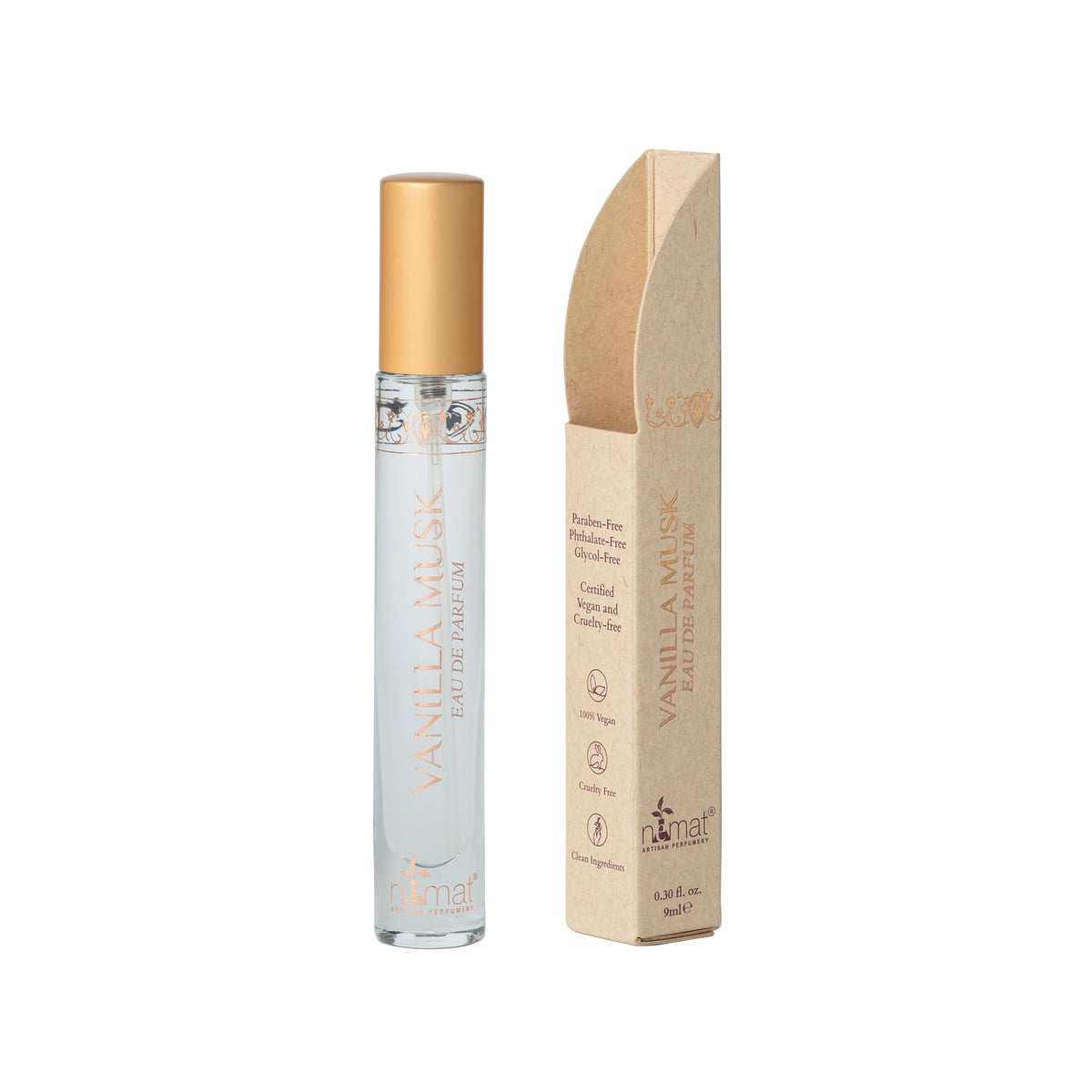 Nemat International Vanilla Musk EDP Travel Spray 9 ml with cap