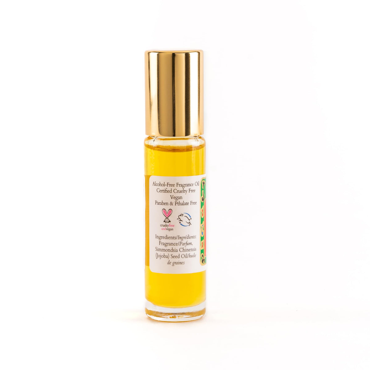 Nemat Mogra Perfume Oil Roll-On 10ml glass bottle with rollerball